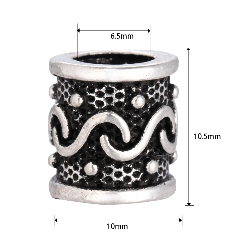Vikings Textured Beads Charms Findings for Necklace Bracelet Jewelry Making for Dread Hair Beard Beads C-91
Vikings Textured Beads Charms Findings for Necklace Bracelet Jewelry Making for Dread Hair Beard Beads C-91