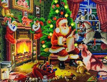 LED Light Diamond Painting,Christmas,Scenery Full Round Drill Diamond Embroidery,Cross Stitch,Needlework,Crafts,Decor,40x50cm
LED Light Diamond Painting,Christmas,Scenery Full Round Drill Diamond Embroidery,Cross Stitch,Needlework,Crafts,Decor,40x50cm