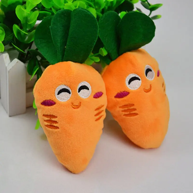 Fruit Vegetable Bone Squeak Toy For Small Large Dog Puppy Plush Red Pepper Eggplant Radish Duck Sounding Pet Interactive Toys
Fruit Vegetable Bone Squeak Toy For Small Large Dog Puppy Plush Red Pepper Eggplant Radish Duck Sounding Pet Interactive Toys