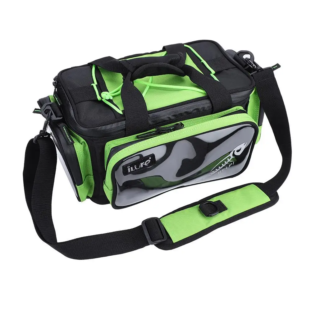 Multifunctional Fishing Shoulder Bags Waterproof Oxford Cloth Fishing Handbag Fishing Reels Lures Hooks Storage Bags
Multifunctional Fishing Shoulder Bags Waterproof Oxford Cloth Fishing Handbag Fishing Reels Lures Hooks Storage Bags