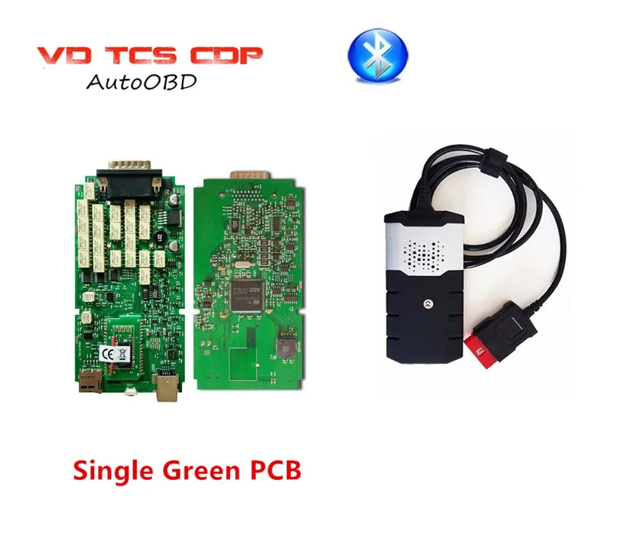 New Release Quality A++ Single Green PCB for delphis VD ds150e CDP Plus Bluetooth Car Auto Scanner Tools Diagnostic-tool
New Release Quality A++ Single Green PCB for delphis VD ds150e CDP Plus Bluetooth Car Auto Scanner Tools Diagnostic-tool