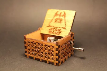 Engraved Wooden handcrafted Star Wars music lovers musical boxes birthday Christmas New Year party favors gifts
Engraved Wooden handcrafted Star Wars music lovers musical boxes birthday Christmas New Year party favors gifts