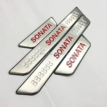 For 2015 2016 Hyundai Sonata Stainless Scuff Plate Door Sill Protector Trim Kick Guard Pedal Cover Sticker Car Styling Accessory
For 2015 2016 Hyundai Sonata Stainless Scuff Plate Door Sill Protector Trim Kick Guard Pedal Cover Sticker Car Styling Accessory