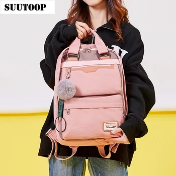 2019 Fashion Nylon Laptop Backpack Candy Women Bag Packs New Schoolbag Female Travel Backpack Mochila for School Leisure Bags
2019 Fashion Nylon Laptop Backpack Candy Women Bag Packs New Schoolbag Female Travel Backpack Mochila for School Leisure Bags