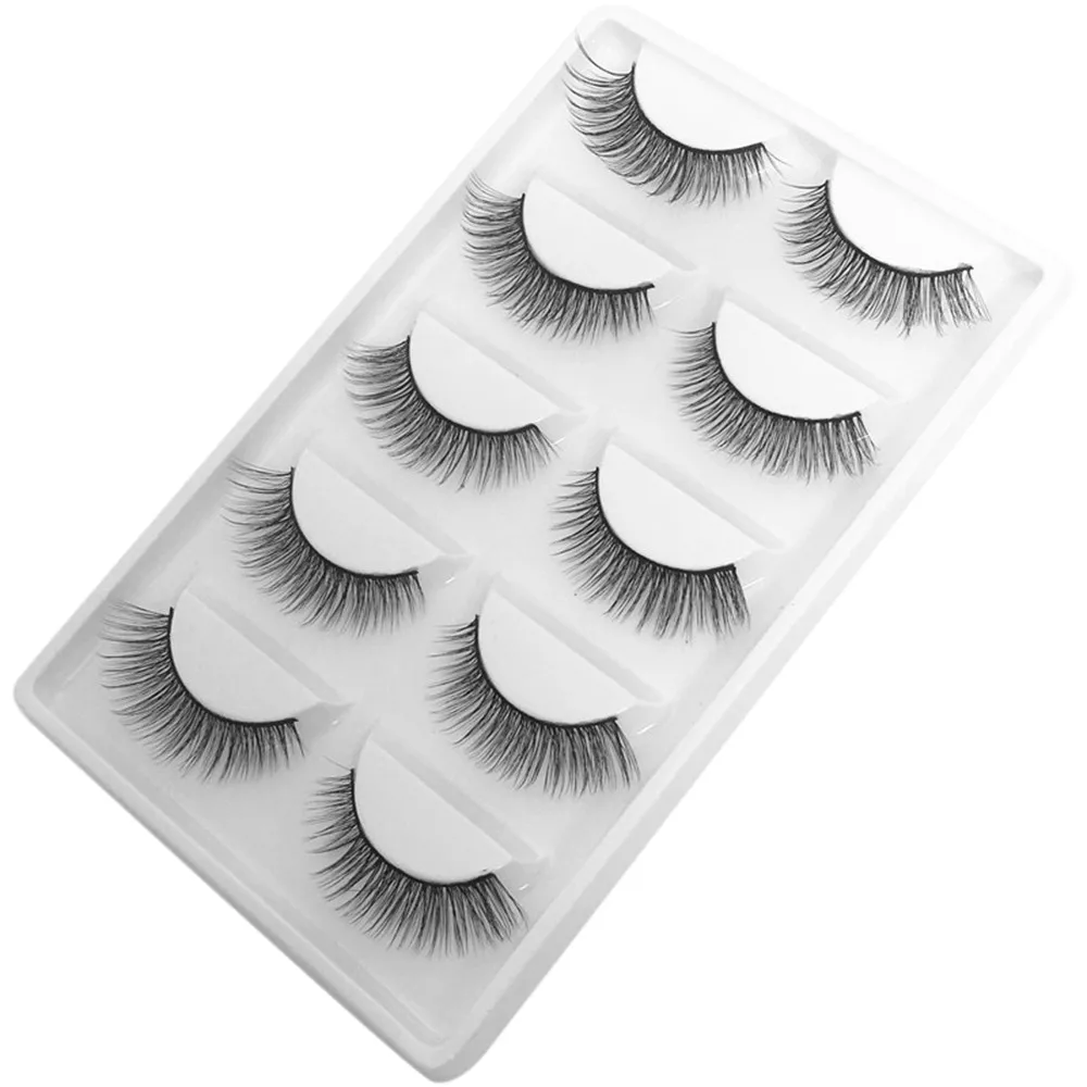 Eyelashes hand made Eyelashes set 5Pair Luxury 3D False Lashes Fluffy Strip Eyelashes Long Natural Party 8W2
Eyelashes hand made Eyelashes set 5Pair Luxury 3D False Lashes Fluffy Strip Eyelashes Long Natural Party 8W2