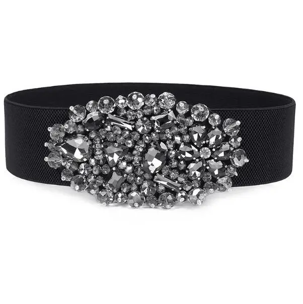 Women's runway fashion rhinestone beaded elastic Cummerbunds female Dress Corsets Waistband Belts decoration wide belt R1156
Women's runway fashion rhinestone beaded elastic Cummerbunds female Dress Corsets Waistband Belts decoration wide belt R1156