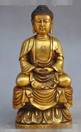 S4459 tibetan buddhism bronze copper gilt sakyamuni Tathagata Lotus buddha statue
S4459 tibetan buddhism bronze copper gilt sakyamuni Tathagata Lotus buddha statue