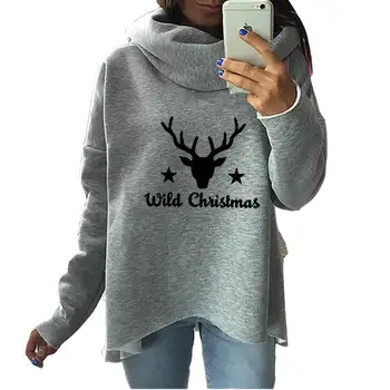 2018 New Fashion Wild Christmas Print Sweatshirts Hoodies Femmes Tops Funny Casual Loog Sleeve Creative Pullovers Female
2018 New Fashion Wild Christmas Print Sweatshirts Hoodies Femmes Tops Funny Casual Loog Sleeve Creative Pullovers Female