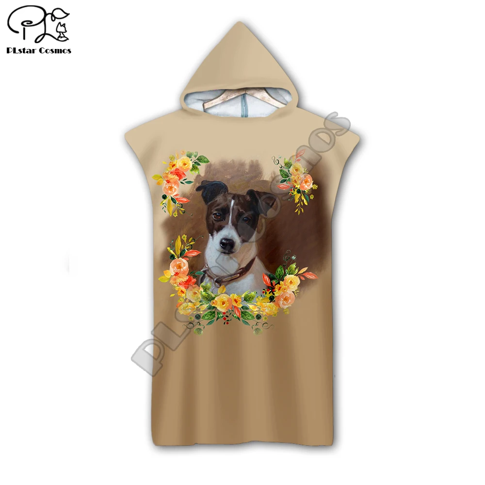 3D Digital Printing Pet dog flower puppy funnyHooded Towel Wearable Bath Towel For Adults Travel Microfiber Beach Towels Style-3
3D Digital Printing Pet dog flower puppy funnyHooded Towel Wearable Bath Towel For Adults Travel Microfiber Beach Towels Style-3