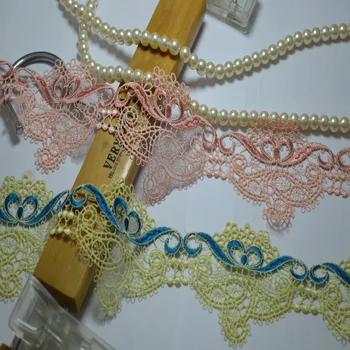 6.5CM wide (2yds/lot)2colors tie style openwork water soluble Hight quality lace fabrics embroidered lace trim-0508w06
6.5CM wide (2yds/lot)2colors tie style openwork water soluble Hight quality lace fabrics embroidered lace trim-0508w06
