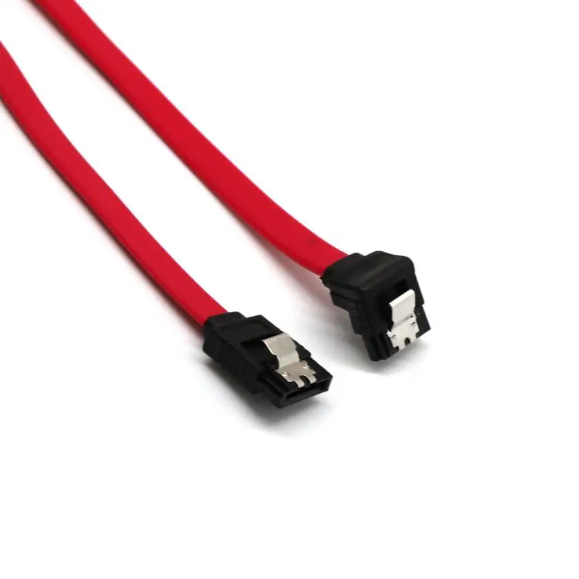 45cm Right Angle SATA Cable Serial ATA Data Lead Locking Latching S-RA 0.5m Red Jan 19
45cm Right Angle SATA Cable Serial ATA Data Lead Locking Latching S-RA 0.5m Red Jan 19