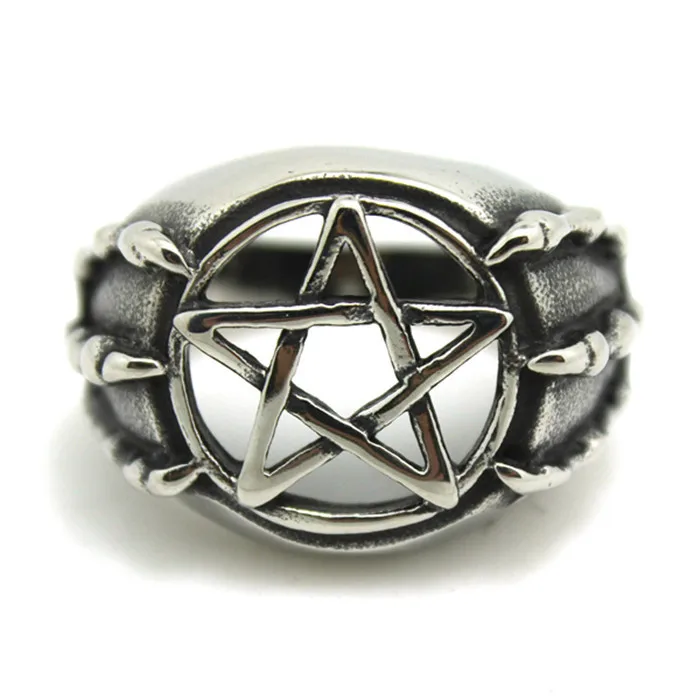 1pc US & Europe Style Cool Claw Eagle Star Mens Boy Ring 316L Stainless Steel Hot Selling Ring
1pc US & Europe Style Cool Claw Eagle Star Mens Boy Ring 316L Stainless Steel Hot Selling Ring