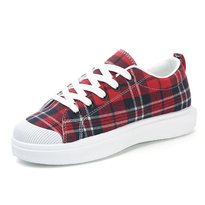 Women Casual Shoes Gingham Casual Shoes Women Canvas Shoes Tenis Feminino 2019 New Arrival Fashion Lace-up Women Sneakers
Women Casual Shoes Gingham Casual Shoes Women Canvas Shoes Tenis Feminino 2019 New Arrival Fashion Lace-up Women Sneakers