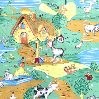 160CM Width animals farm printed 100% cotton fabric patchwork fabric meters for sale
160CM Width animals farm printed 100% cotton fabric patchwork fabric meters for sale