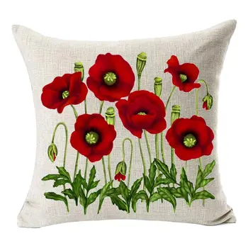 Enchanting Beautiful Oil Painting Red Poppy Flowers Gift Anniversary Day Present Cotton Linen Home Decorative Throw Pillow Case
Enchanting Beautiful Oil Painting Red Poppy Flowers Gift Anniversary Day Present Cotton Linen Home Decorative Throw Pillow Case