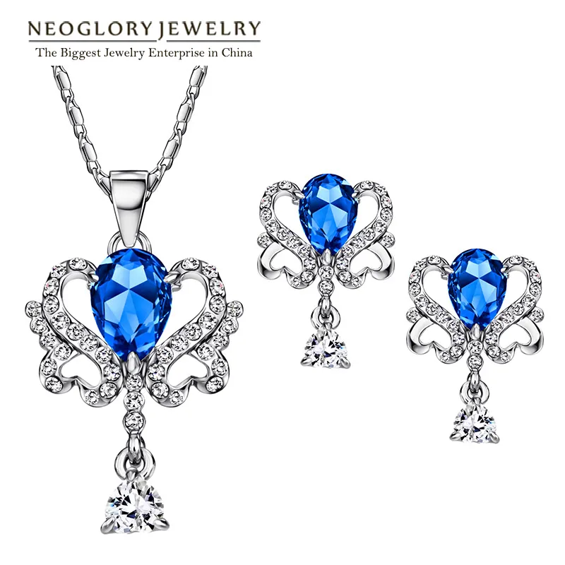 Neoglory Jewelry Sets With Earrings Necklace Blue Austrian Crystal For Women 2018 New Birthday Gifts
Neoglory Jewelry Sets With Earrings Necklace Blue Austrian Crystal For Women 2018 New Birthday Gifts