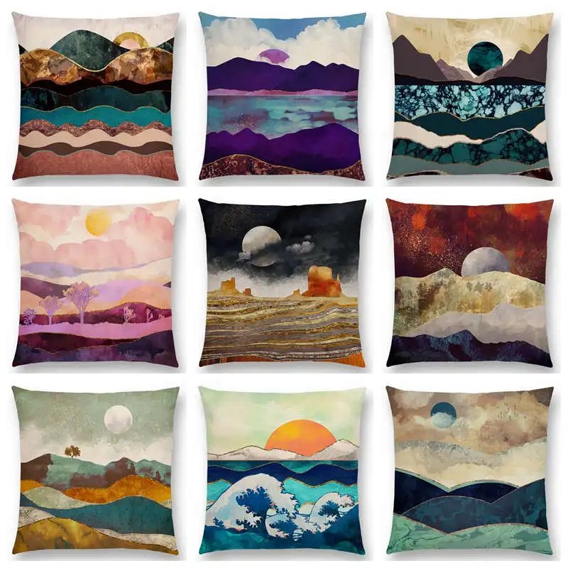 Sun Moon Day Night Sky Sea Stormy Waters Mountains Vast Wilderness Cushion Cover Decor Sofa Throw Pillow Case Y297
Sun Moon Day Night Sky Sea Stormy Waters Mountains Vast Wilderness Cushion Cover Decor Sofa Throw Pillow Case Y297