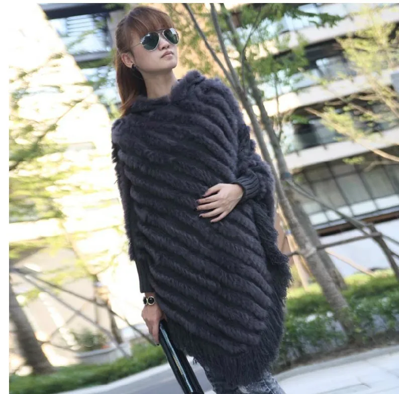 New Real Genuine Rabbit Fur Shawl Poncho Women Natural Rabbit fur coat winter fur Long Scarf jacket Free shipping DFP217
New Real Genuine Rabbit Fur Shawl Poncho Women Natural Rabbit fur coat winter fur Long Scarf jacket Free shipping DFP217