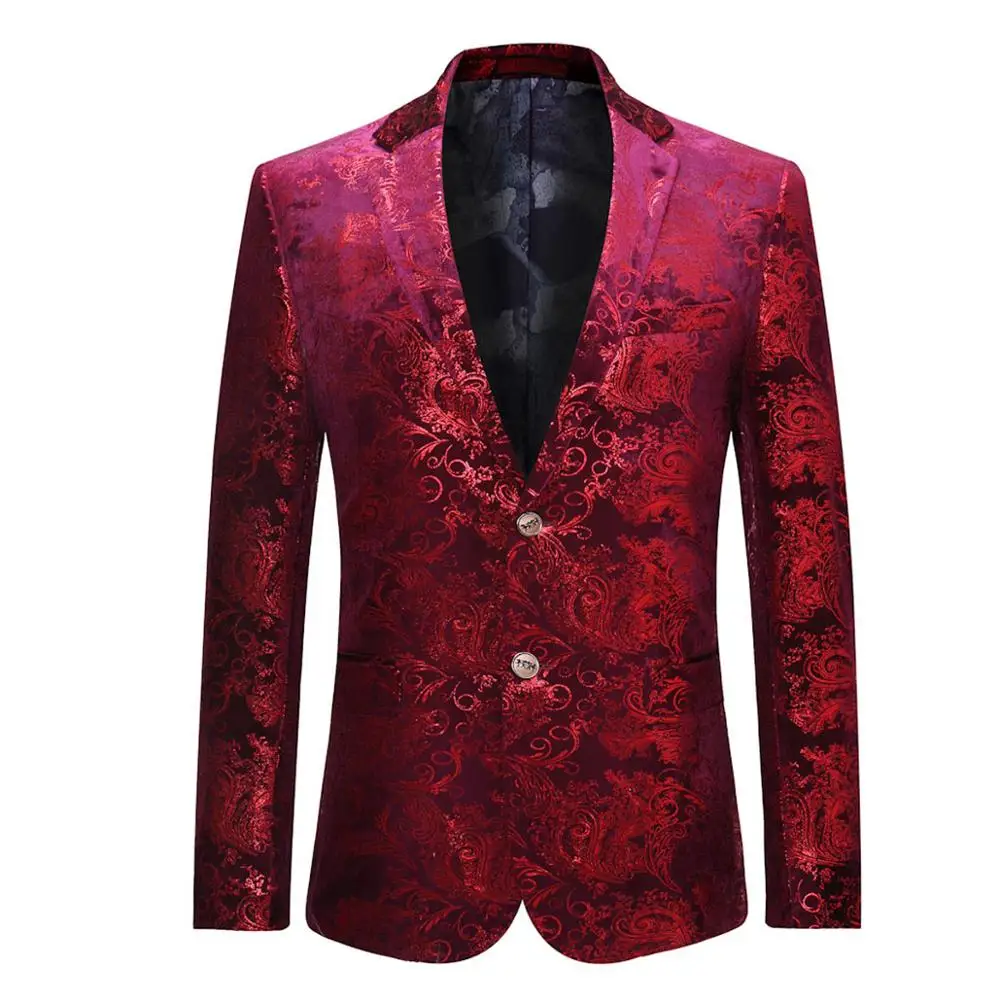 YUNCLOS 2019 Men's Suit Jacket Spring Two Buttons Jacquard Sliver Blazer Notched Lapel Slim Fit Stylish Blazer Dress Suit
YUNCLOS 2019 Men's Suit Jacket Spring Two Buttons Jacquard Sliver Blazer Notched Lapel Slim Fit Stylish Blazer Dress Suit