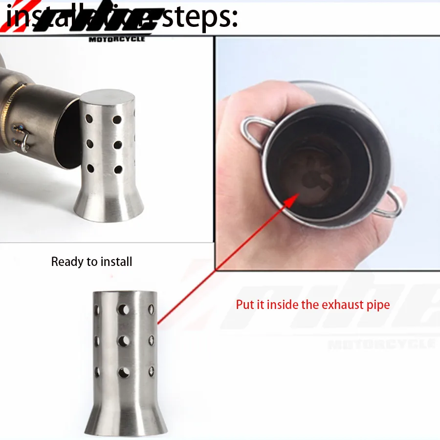 for Universal Exhaust Muffler Adjustable Silencer Db Killer For Motorcycle Racing for mt07 mt09 mt10 z900 z800 z1000 yzr r1 r3
for Universal Exhaust Muffler Adjustable Silencer Db Killer For Motorcycle Racing for mt07 mt09 mt10 z900 z800 z1000 yzr r1 r3