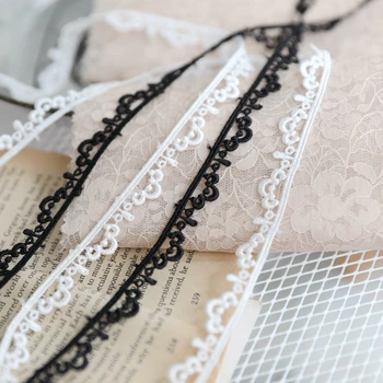 5 Yards / New Fashion Lace Necklace Accessories Good Quality Water Soluble Black White 1.1cm YS0173
5 Yards / New Fashion Lace Necklace Accessories Good Quality Water Soluble Black White 1.1cm YS0173