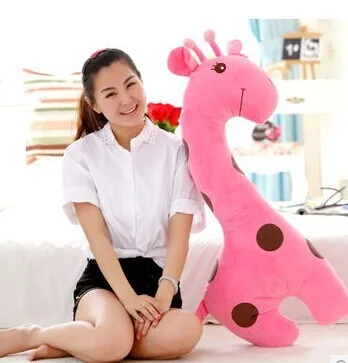 huge 70cm pink giraffe plush toy cartoon spotted giraffe doll, throw pillow gift b4615
huge 70cm pink giraffe plush toy cartoon spotted giraffe doll, throw pillow gift b4615