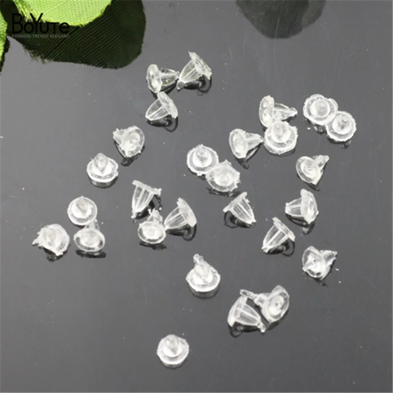 BoYuTe 2000Pcs Rubber Earring Backs Stopper Transparent Diy Earring Jewelry Accessories
BoYuTe 2000Pcs Rubber Earring Backs Stopper Transparent Diy Earring Jewelry Accessories