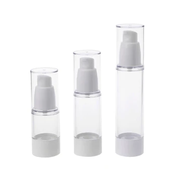 Epmty Vacuum Pump Toilet Vessel Cosmetic Bottle Mini Transparent Lotion 15ml 30ml 50ml
Epmty Vacuum Pump Toilet Vessel Cosmetic Bottle Mini Transparent Lotion 15ml 30ml 50ml