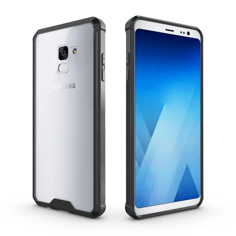 Hot Armor Case Shockproof Cover Air Cushion Case With Crystal Clear Back Shell Coque For Samsung Galaxy A8 2018 / A8 Plus 2018
Hot Armor Case Shockproof Cover Air Cushion Case With Crystal Clear Back Shell Coque For Samsung Galaxy A8 2018 / A8 Plus 2018