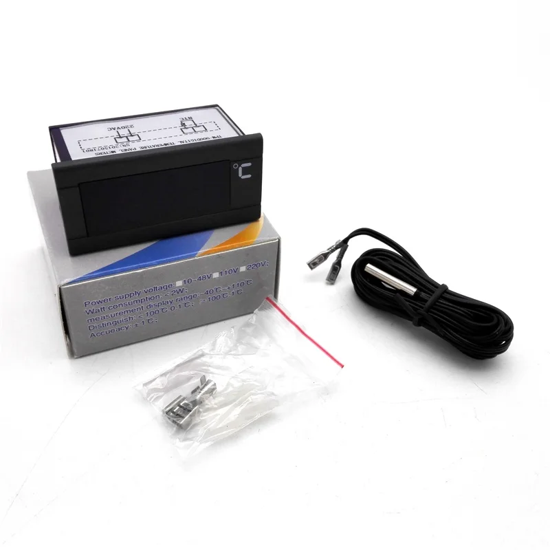 TPM-900 Refrigerated Display Cabinet Unit Digital Electronic Thermometer with Sensor Probe Accessories
TPM-900 Refrigerated Display Cabinet Unit Digital Electronic Thermometer with Sensor Probe Accessories