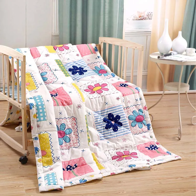 Cartoon Patchwork Quilt for Child Baby Blanket Summer Bedspread Kindergarten Student Kids Sleeping Cover Comforter
Cartoon Patchwork Quilt for Child Baby Blanket Summer Bedspread Kindergarten Student Kids Sleeping Cover Comforter