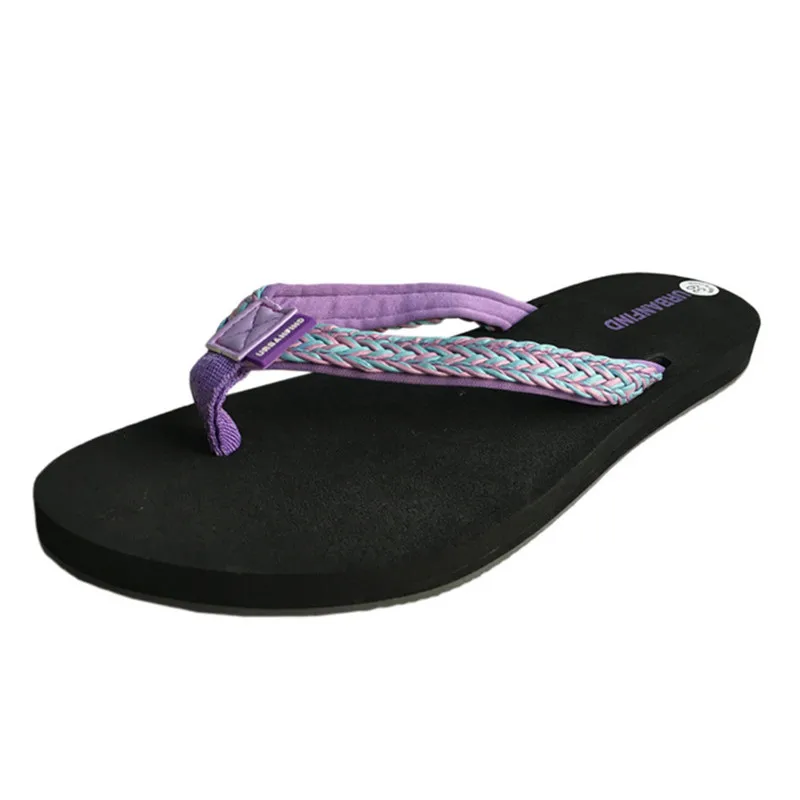 Casual Comfortable Women Summer Slippers Size 36-41 New Lady Fashion Flip Flops Slip-on Shoes Blue Purple Colors
Casual Comfortable Women Summer Slippers Size 36-41 New Lady Fashion Flip Flops Slip-on Shoes Blue Purple Colors