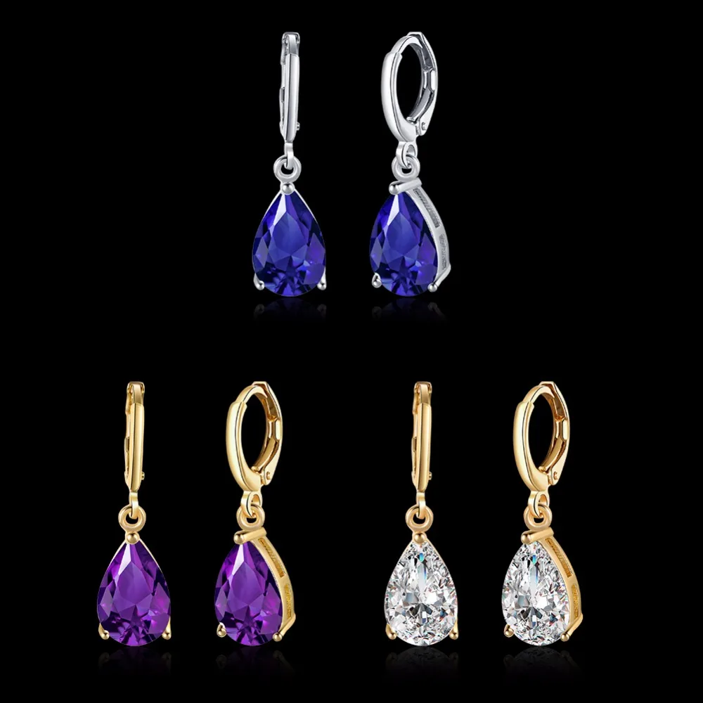 silver plated Purple Blue Crystal Large Crystal Earrings with Stones Cubic Zirconia Women's Earings Boucle D'oreille Femme
silver plated Purple Blue Crystal Large Crystal Earrings with Stones Cubic Zirconia Women's Earings Boucle D'oreille Femme
