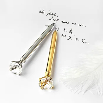 Creative Gifts Gold Crystal Pen Queen Scepter Ball Pen 
Creative Gifts Gold Crystal Pen Queen Scepter Ball Pen