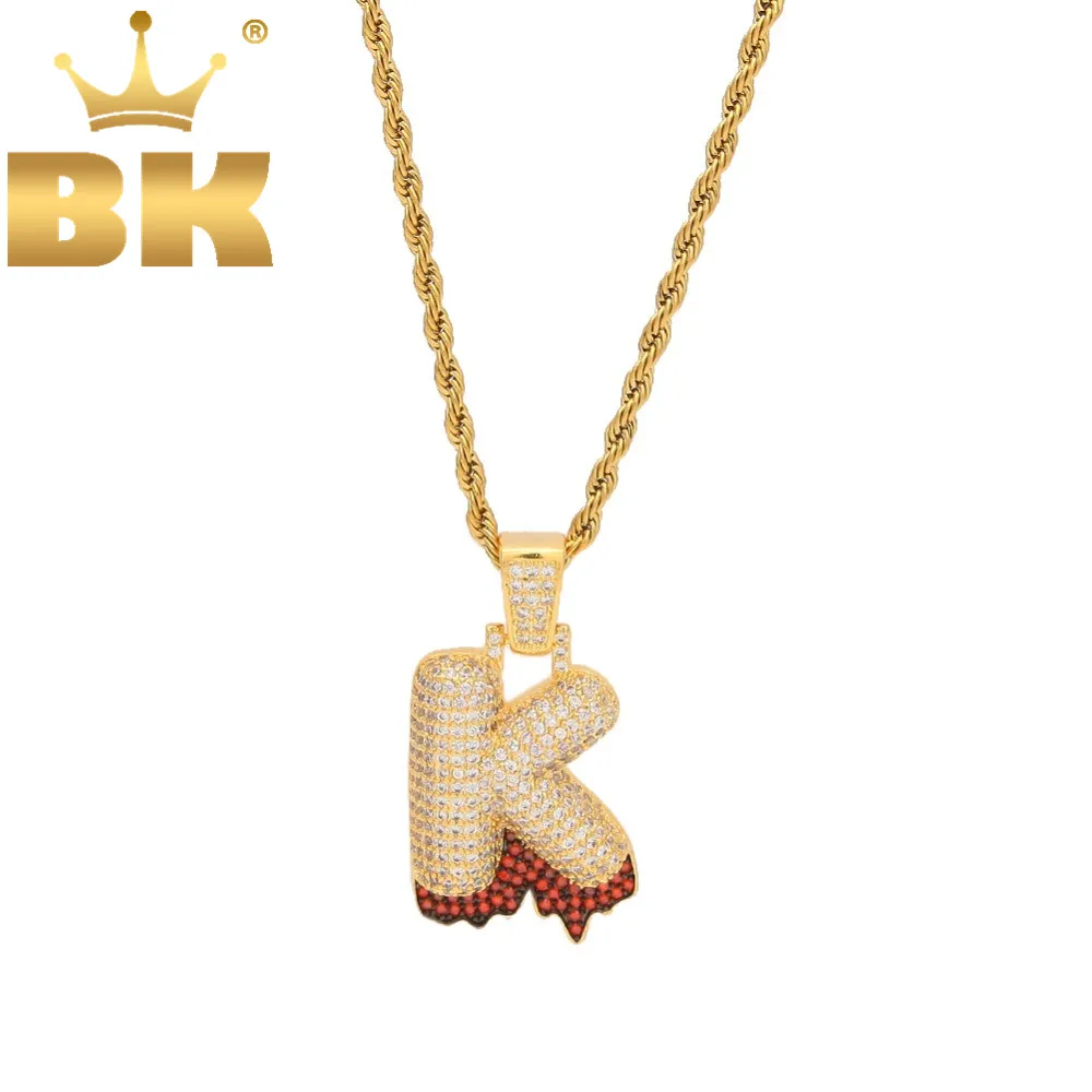 Custom letters Red Drip Bubble Initial Letters Pendant Necklace For Men/Women Iced Out Cubic Zirconia Fashion Hiphop Jewelry
Custom letters Red Drip Bubble Initial Letters Pendant Necklace For Men/Women Iced Out Cubic Zirconia Fashion Hiphop Jewelry