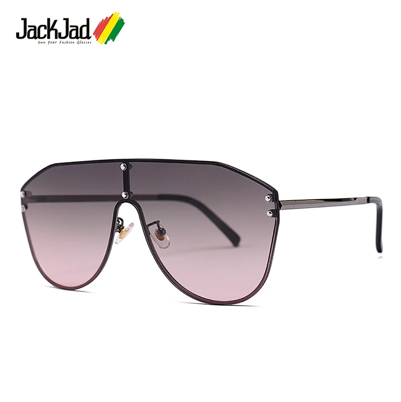JackJad 2019 Fashion Cool Shield Style Rivets Sunglasses Unisex Vintage Gradient Brand Design Sun Glasses Oculos De Sol 20047
JackJad 2019 Fashion Cool Shield Style Rivets Sunglasses Unisex Vintage Gradient Brand Design Sun Glasses Oculos De Sol 20047