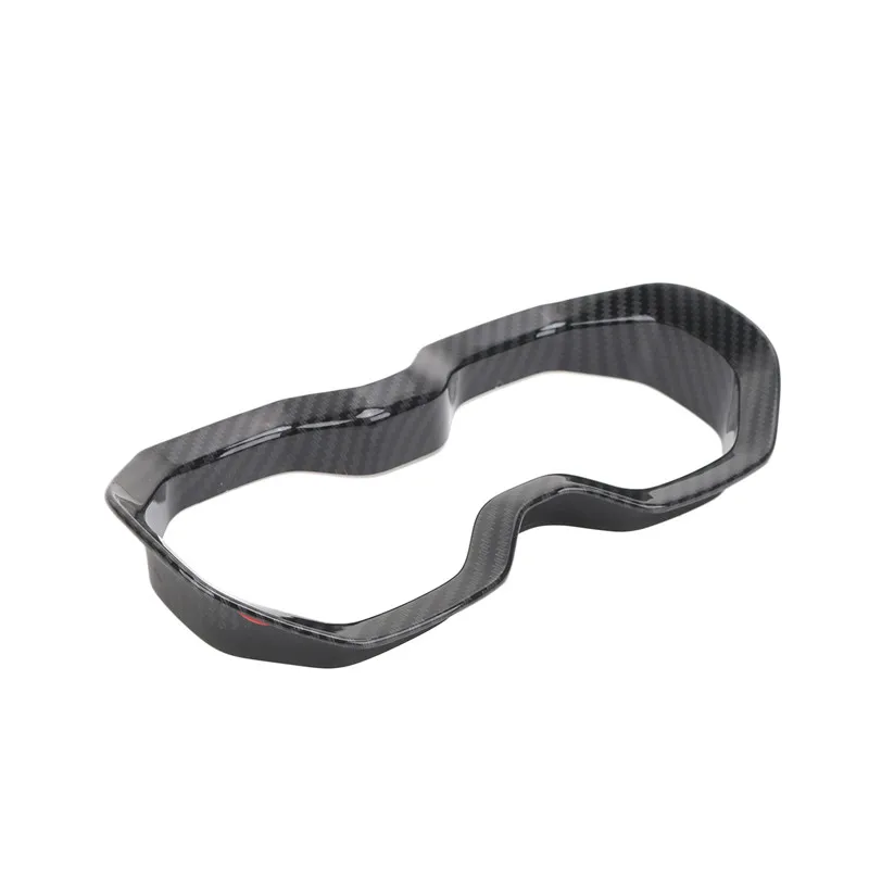 KOLEROADER Carbon Black Car Cup Drink Holder Cover Trim Water Bottle Holder Frame ABS Plastic Interior For Jeep Renegade 2015 - 2017 (9)