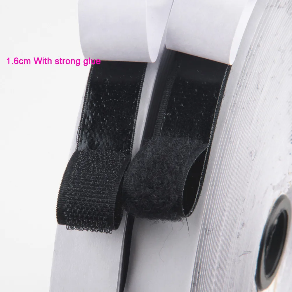 16mm 2 Rolls 1M Hook and Loop Strong Self Adhesive Fastener Strong Tape Designer Sticking Band Linking Tape Magic Tape With Glue
16mm 2 Rolls 1M Hook and Loop Strong Self Adhesive Fastener Strong Tape Designer Sticking Band Linking Tape Magic Tape With Glue