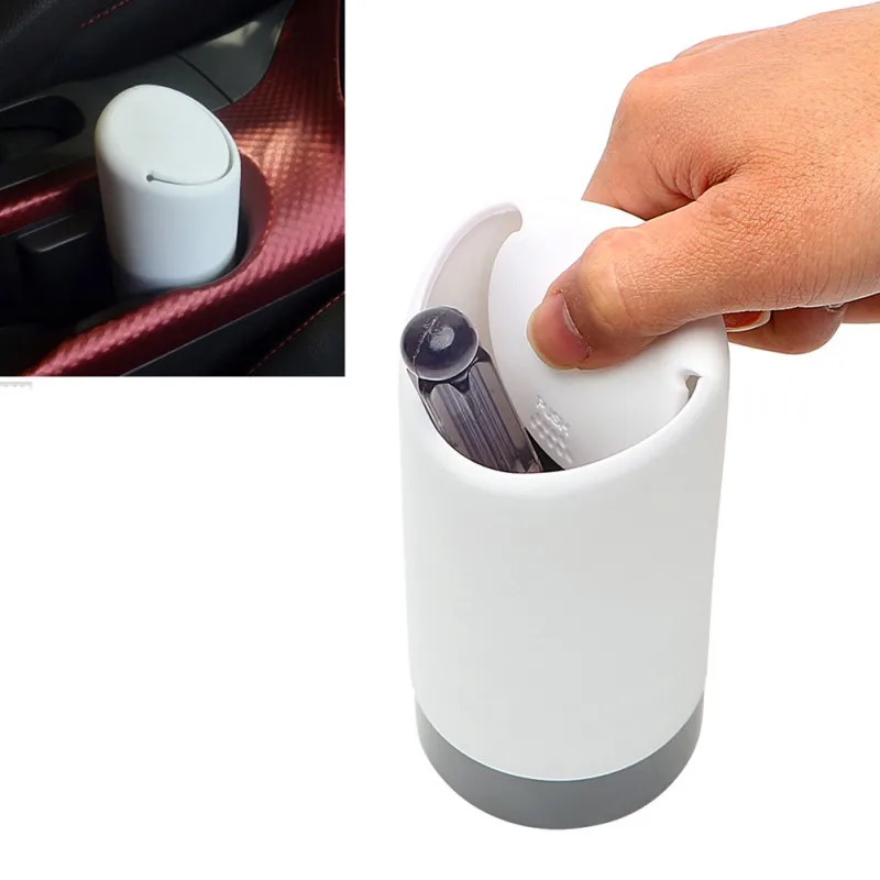 Durable Car Trash Can with Lid Silicone Garbage Dust Bin Storage Barrel Fits Cup Holder in Console or Door
Durable Car Trash Can with Lid Silicone Garbage Dust Bin Storage Barrel Fits Cup Holder in Console or Door