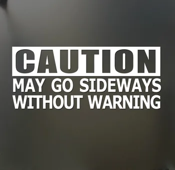 (20 pieces /lot) Wholesale Vinyl Caution may go sideways without warning sticker decals for car truck car styling
(20 pieces /lot) Wholesale Vinyl Caution may go sideways without warning sticker decals for car truck car styling