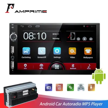 AMprime Android Car Radio MP5 Player Autoradio 2 Din 7"HD Touch Screen Car Multimedia Player BT FM GPS Navigation Wifi Autoradio
AMprime Android Car Radio MP5 Player Autoradio 2 Din 7"HD Touch Screen Car Multimedia Player BT FM GPS Navigation Wifi Autoradio