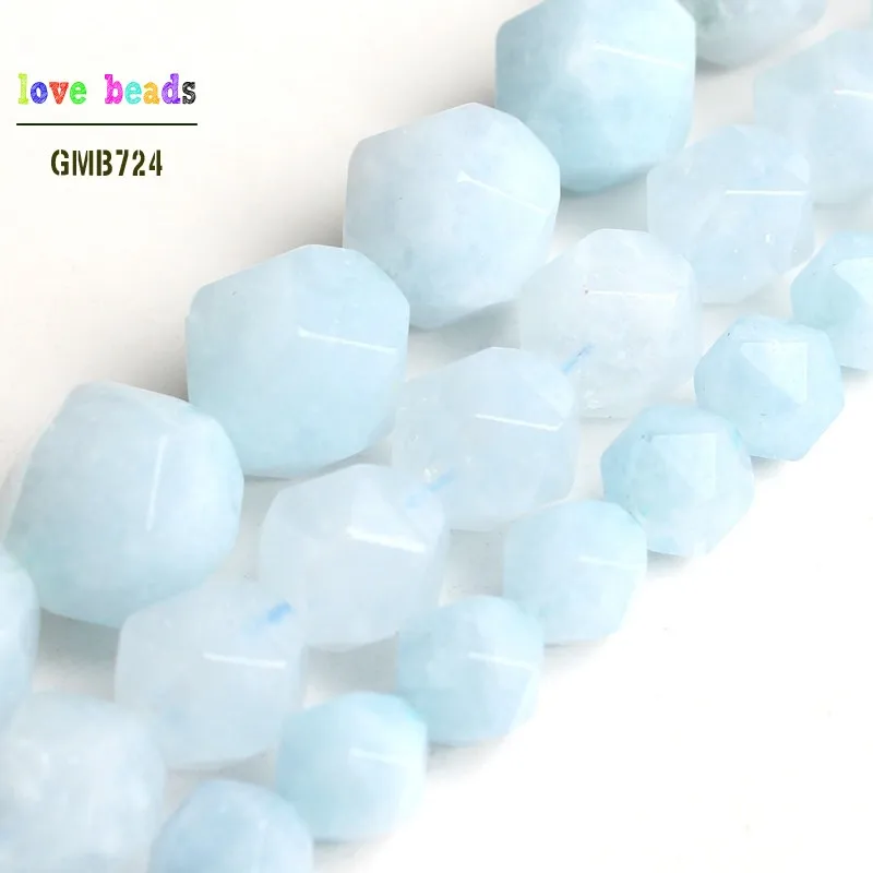 Natural Stone Beads Faceted Aquamarines Round Loose Beads For Jewelry Making Bracelet 6/8/10mm 15inches
Natural Stone Beads Faceted Aquamarines Round Loose Beads For Jewelry Making Bracelet 6/8/10mm 15inches