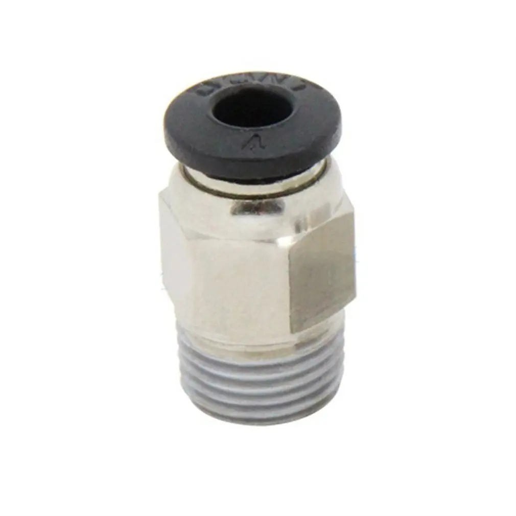 For V6 3D Printer Metal Straight Teflon Tube Push in Quick Release Fitting Connector is Used To Teflon Ptfe Tubing Connecting
For V6 3D Printer Metal Straight Teflon Tube Push in Quick Release Fitting Connector is Used To Teflon Ptfe Tubing Connecting