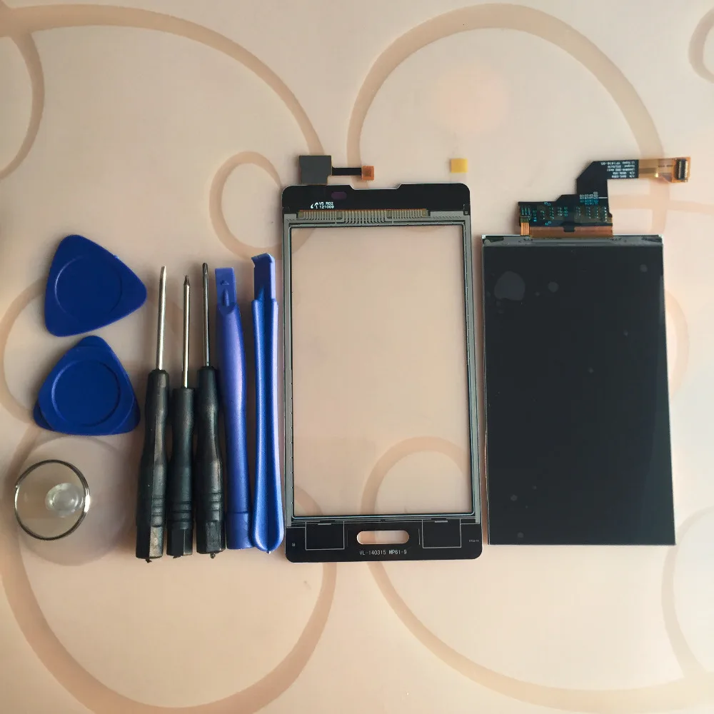 For LG L5 II E450 E460 Touch Screen Digitizer Sensor Panel / LCD Display Monitor Screen Panel + Tools
For LG L5 II E450 E460 Touch Screen Digitizer Sensor Panel / LCD Display Monitor Screen Panel + Tools