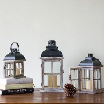 Classic Wooden Retro Hanging Lantern Decor Candle Holders Votive Iron Glass Hanging Candlestick Candle Lantern Party Wedding
Classic Wooden Retro Hanging Lantern Decor Candle Holders Votive Iron Glass Hanging Candlestick Candle Lantern Party Wedding