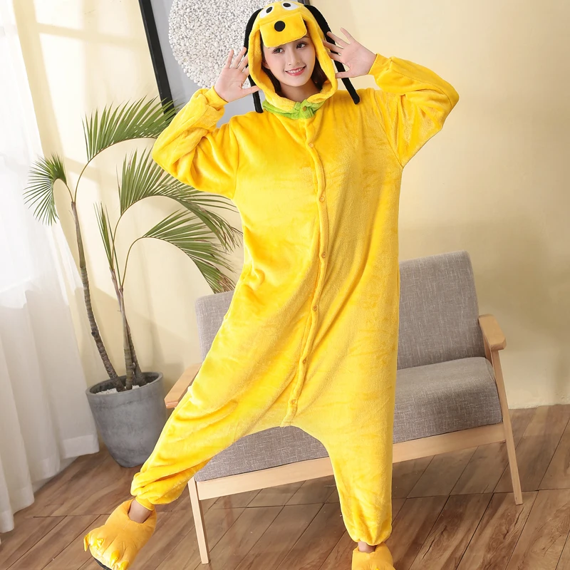 Kigurumi Pajamas Animal Goofy Dog Onesies For Adults One-Piece Pyjamas Women Men Halloween Cosplay Costume Overalls Bodysuits
Kigurumi Pajamas Animal Goofy Dog Onesies For Adults One-Piece Pyjamas Women Men Halloween Cosplay Costume Overalls Bodysuits