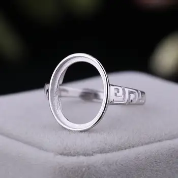 925 Sterling Silver Women Engagement Wedding Ring 11x14mm Oval Cabochon Semi Mount Ring Setting Fine Jewelry
925 Sterling Silver Women Engagement Wedding Ring 11x14mm Oval Cabochon Semi Mount Ring Setting Fine Jewelry