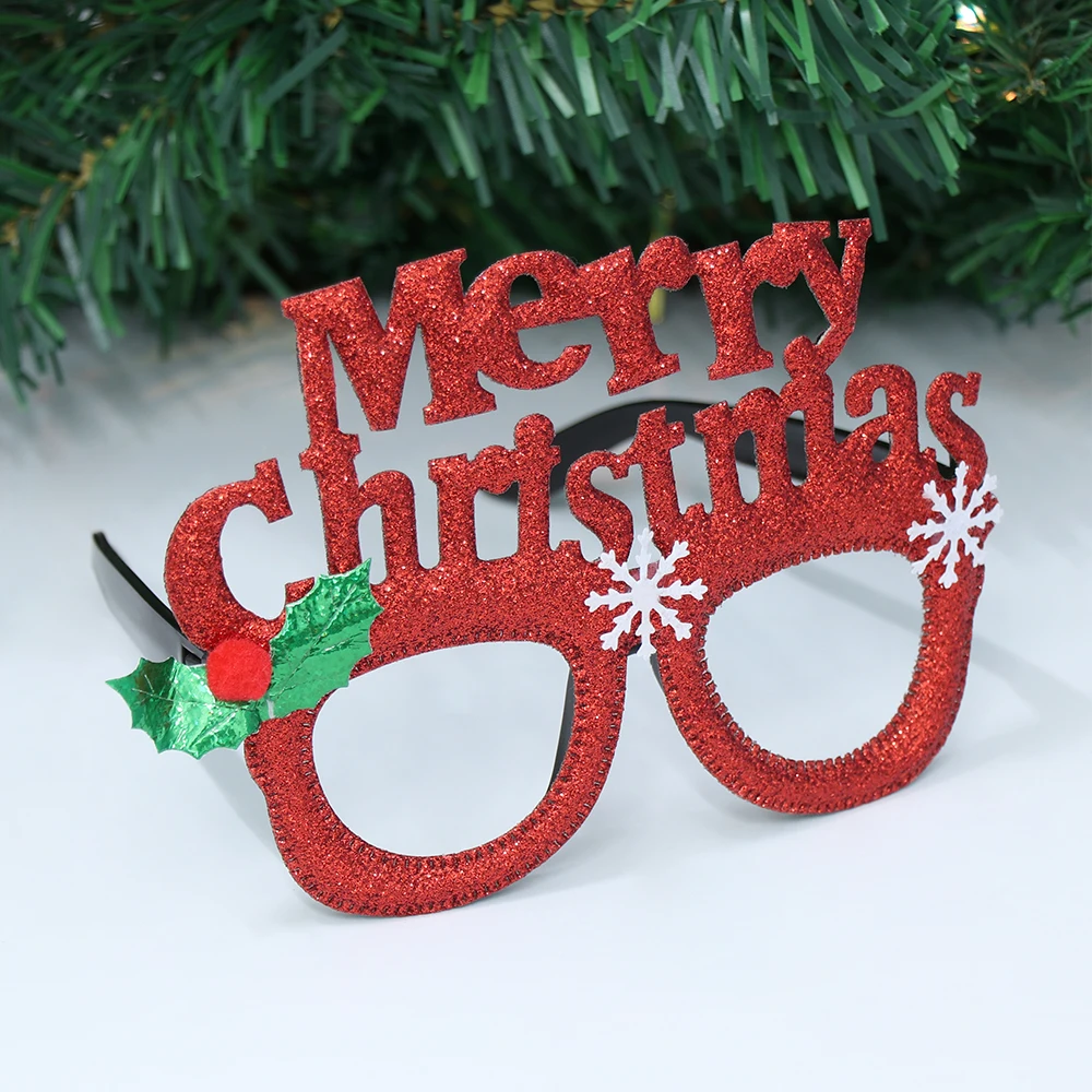 Christmas Glasses Frame New Year Glasses Gifts For Children Santa Claus Deer Snowman Christmas Ornaments Random
Christmas Glasses Frame New Year Glasses Gifts For Children Santa Claus Deer Snowman Christmas Ornaments Random