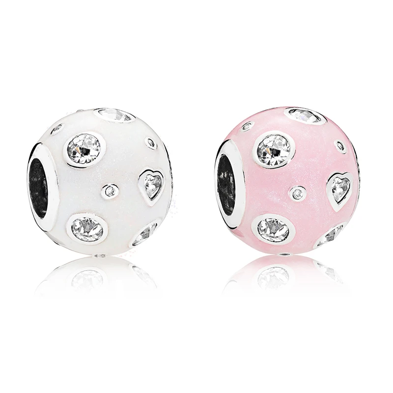 Authentic 925 Sterling Silver Bead Pearlescent Dreams Charm Clear CZ Fit Original Women Pandora Bracelet Bangle DIY Jewelry
Authentic 925 Sterling Silver Bead Pearlescent Dreams Charm Clear CZ Fit Original Women Pandora Bracelet Bangle DIY Jewelry