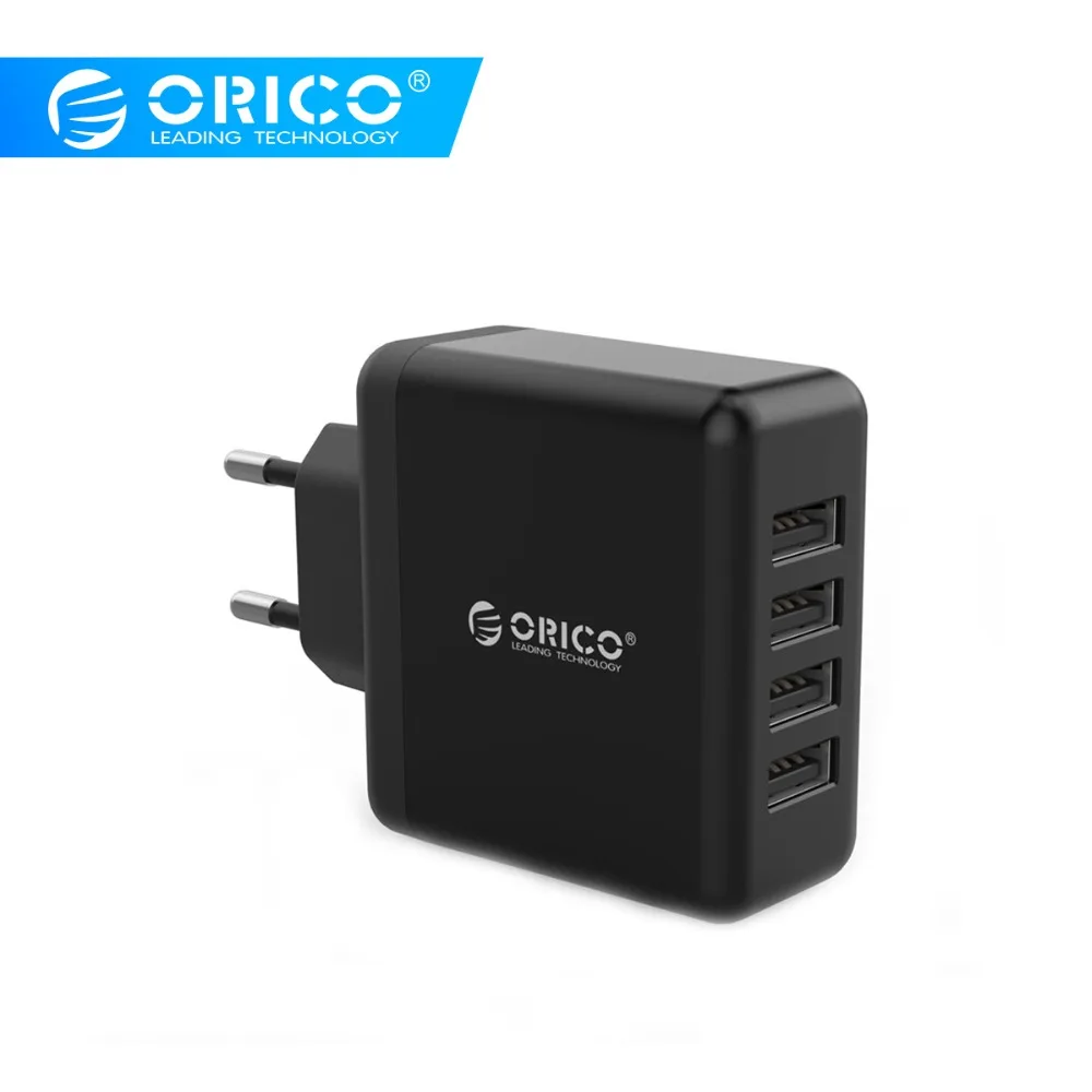 ORICO Portable USB Travel Charger With 4 Port 5V2.4A 20W Max Fast Charging Wall Charger Adapter EU Plug
ORICO Portable USB Travel Charger With 4 Port 5V2.4A 20W Max Fast Charging Wall Charger Adapter EU Plug